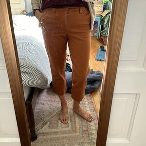 A New Day wide leg trousers- pumpkin color- Size 6